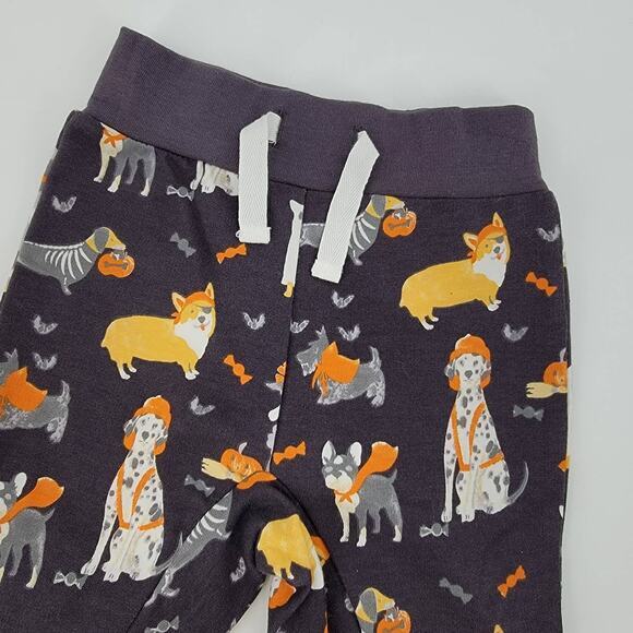 Tommy Bahama Baby Fall Halloween Dogs In Costume Harem Pants Size 0-3 Months‎ - Picture 3 of 6